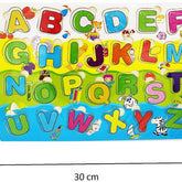 Wooden Alphabet board Capital  - EKT2665